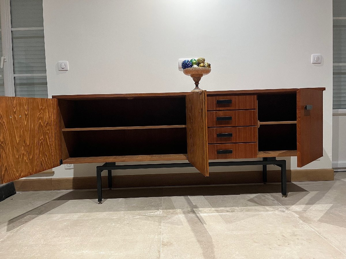 Vintage Teak Sideboard From The 1960s-70s-photo-3