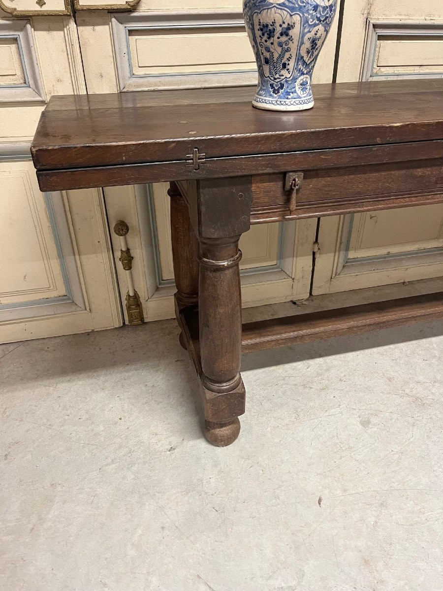 Monastery Table Convertible Into A Console-photo-1
