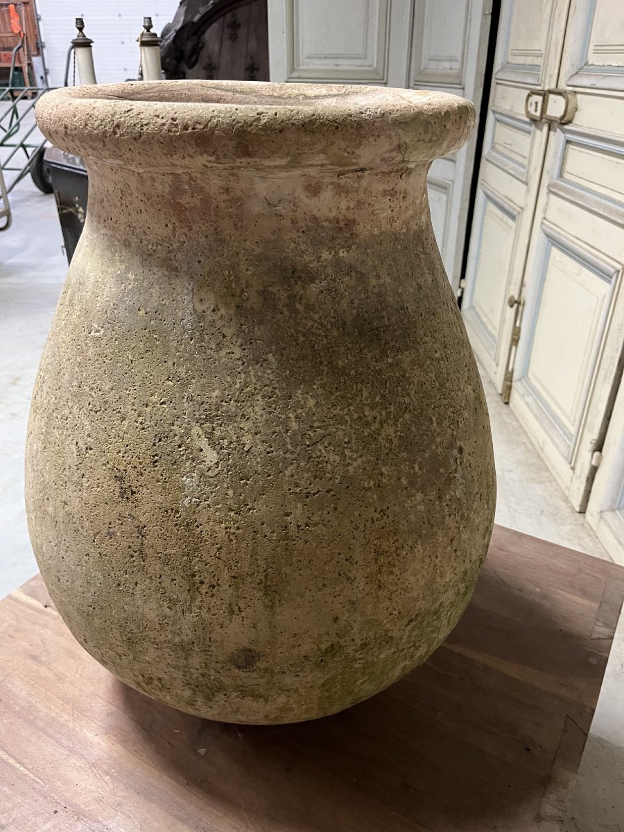 Jarre "Biot" en terre cuite époque XIXe siècle-photo-4