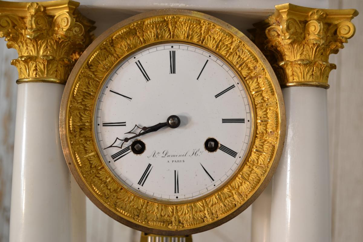 Clock At Column Restoration Period-photo-6