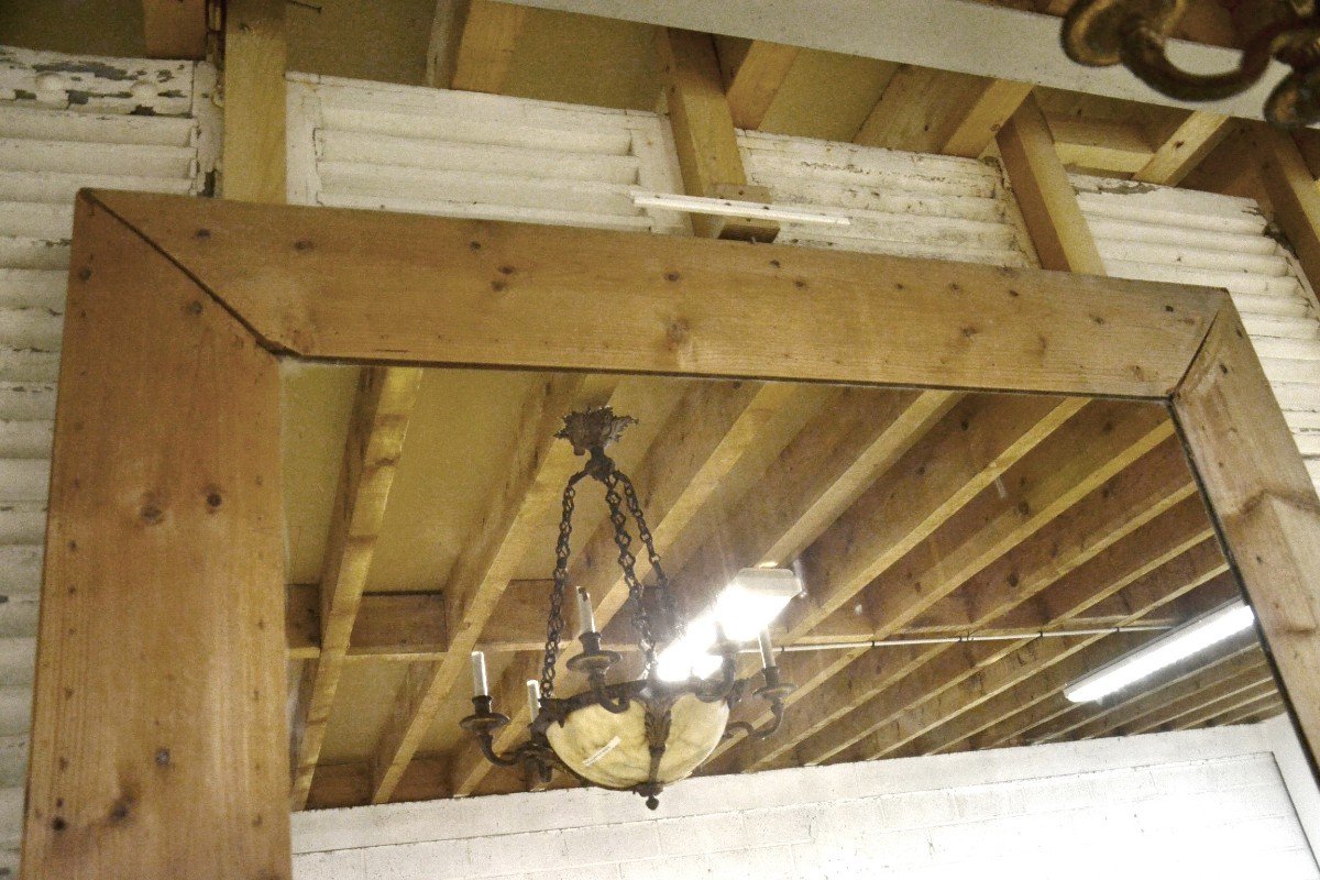 Miroir De Magasin En bois naturel-photo-2