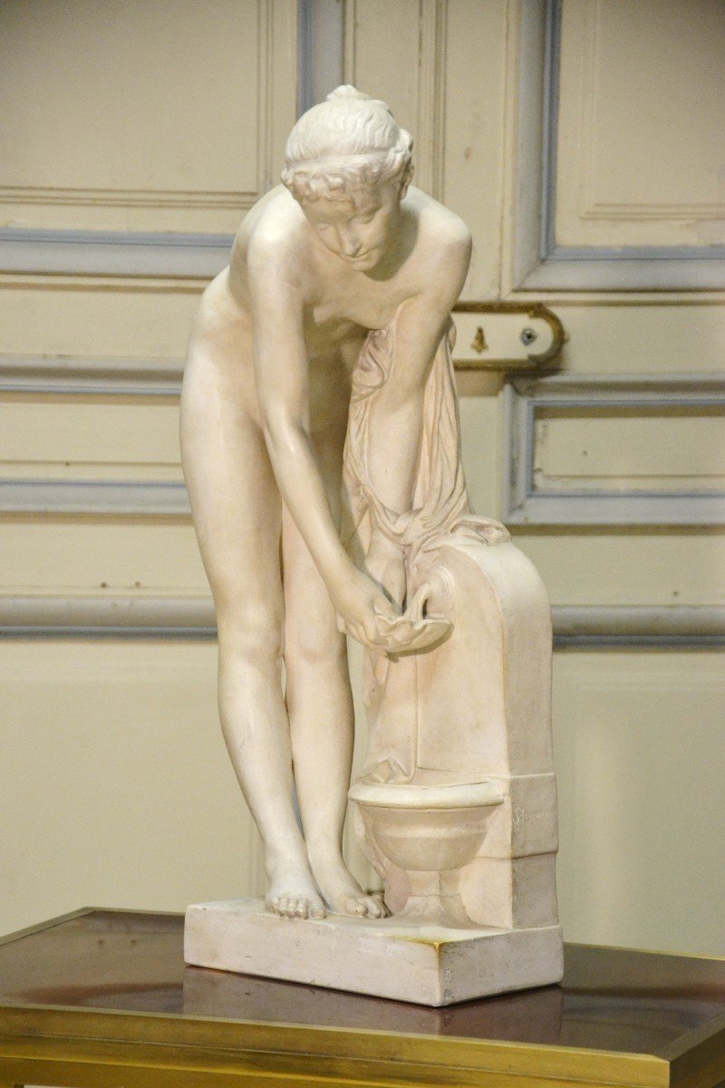 femme &agrave; la fontaine de Schoenewerk