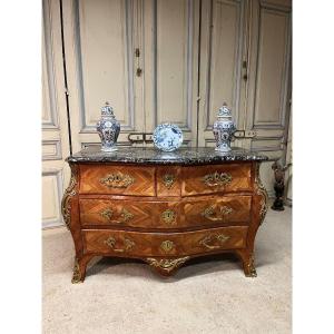 18th Century Marquetry Commode