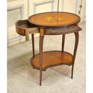 Marquetry Living Room Table