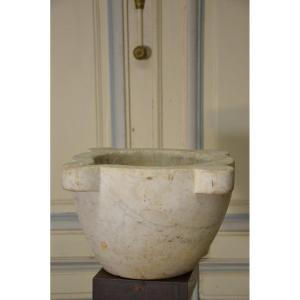 Marble Mortar Late 19th Century