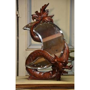 Psyche Mirror With Dragon