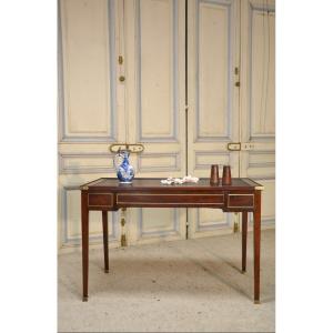 Tric Trac Table In Mahogany Directoire Period, End Of 18th Century
