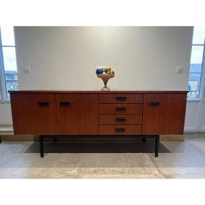 Vintage Teak Sideboard From The 1960s-70s