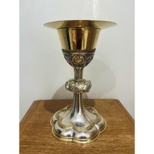 Neo-gothic Gilt Chalice