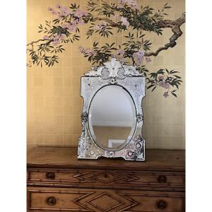 19th-century Venetian Freestanding Mirror
