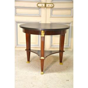 Empire Style Pedestal Table