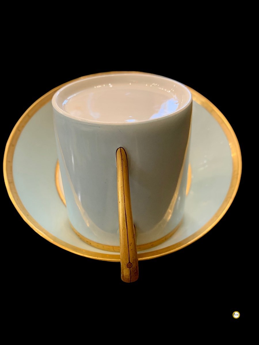 Tasse En Porcelaine De Paris , très rare -photo-4