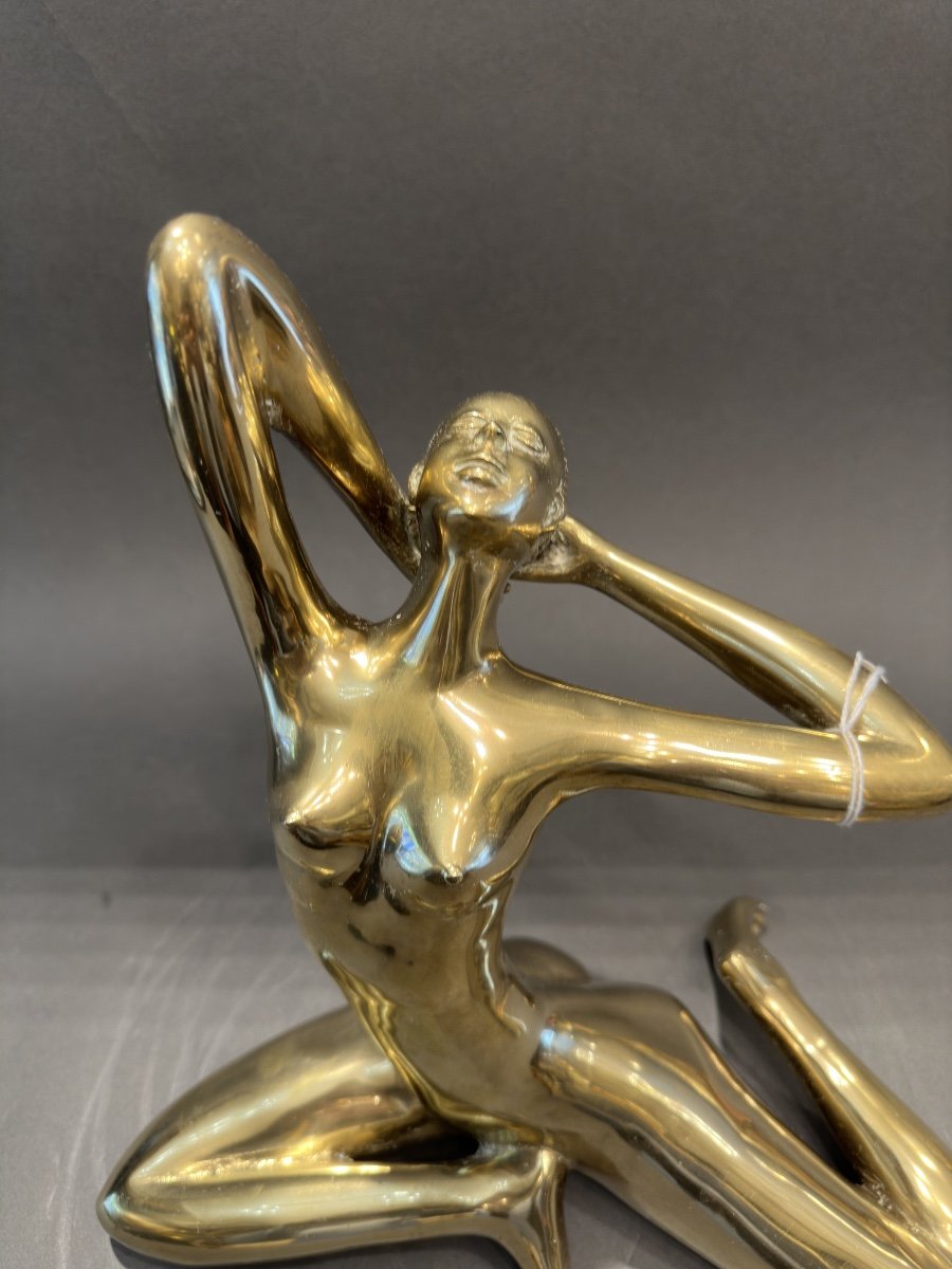 Sculpture Femme Nue En Bronze -photo-3