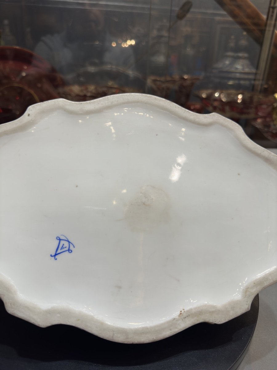 Boite, Coffret En Porcelaine De Sèvres, Scène Galante, Signée-photo-2