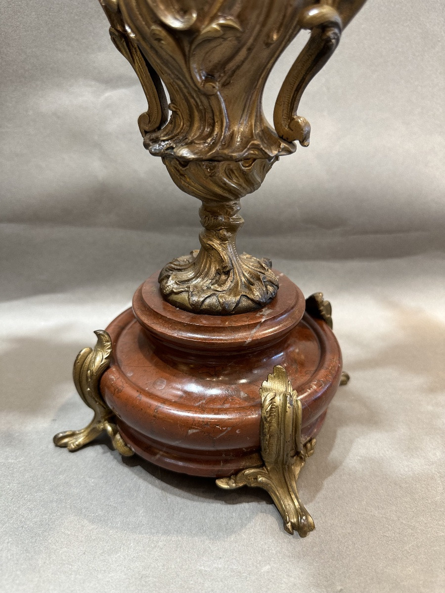 Pair Of Bronze Candelabras -photo-1