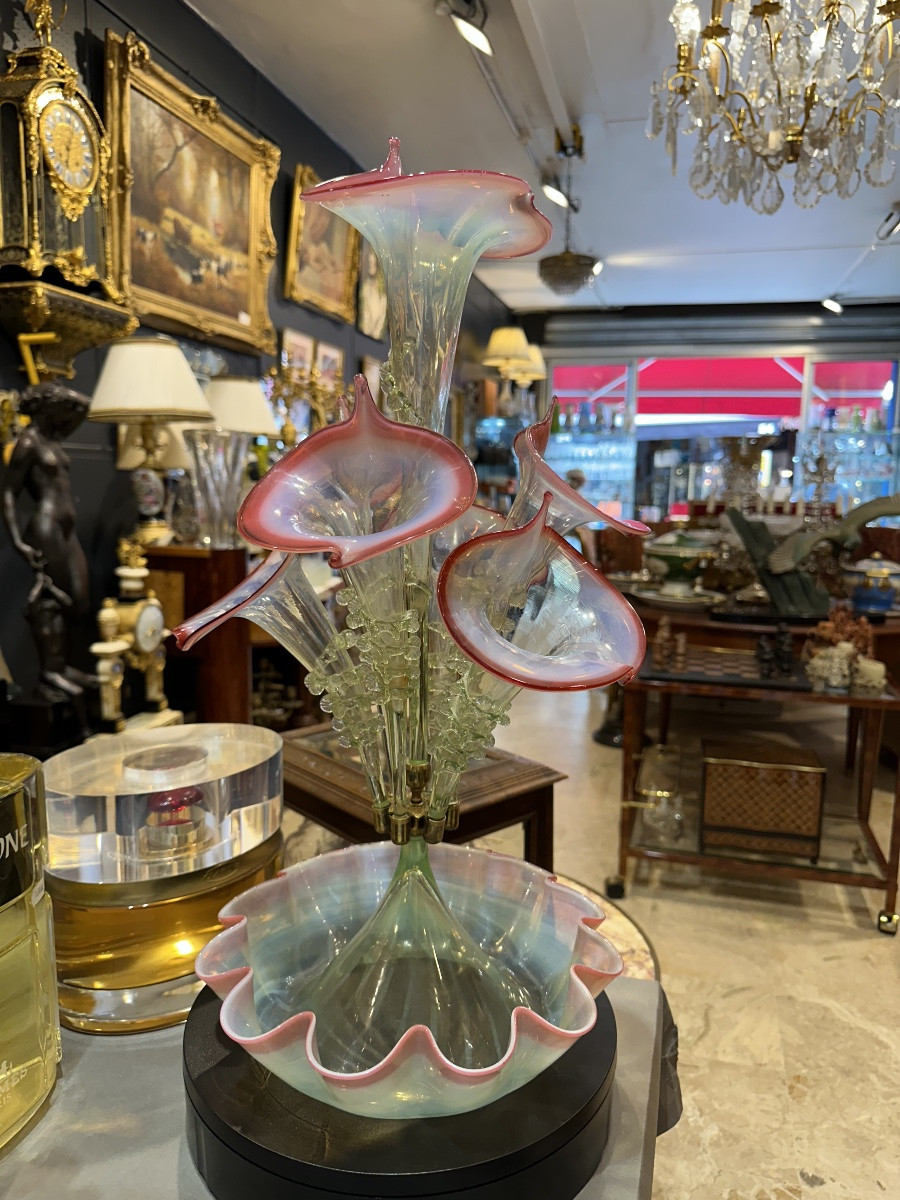  Murano Glass Centerpiece, Tulip Tree -photo-2