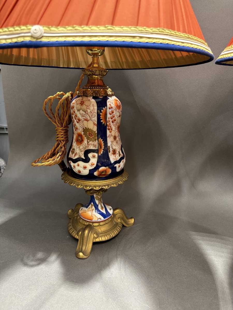 Pair Of Porcelain Lamps-photo-1
