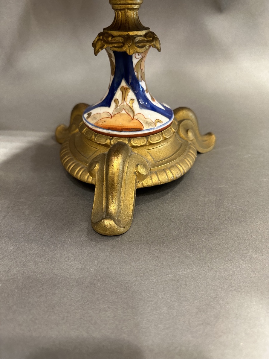 Pair Of Porcelain Lamps-photo-3