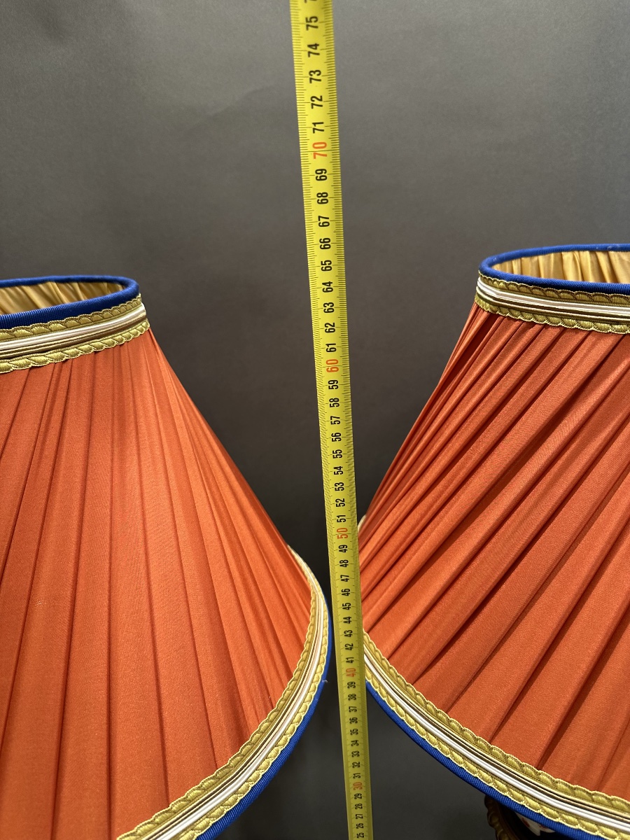 Pair Of Porcelain Lamps-photo-7