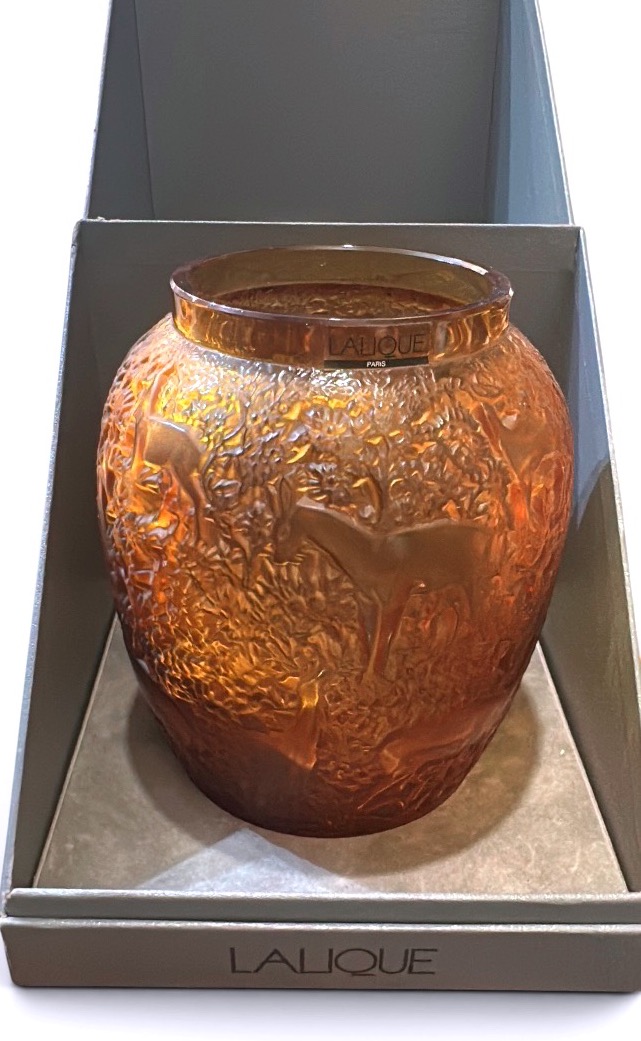 Vase Lalique R France -photo-3