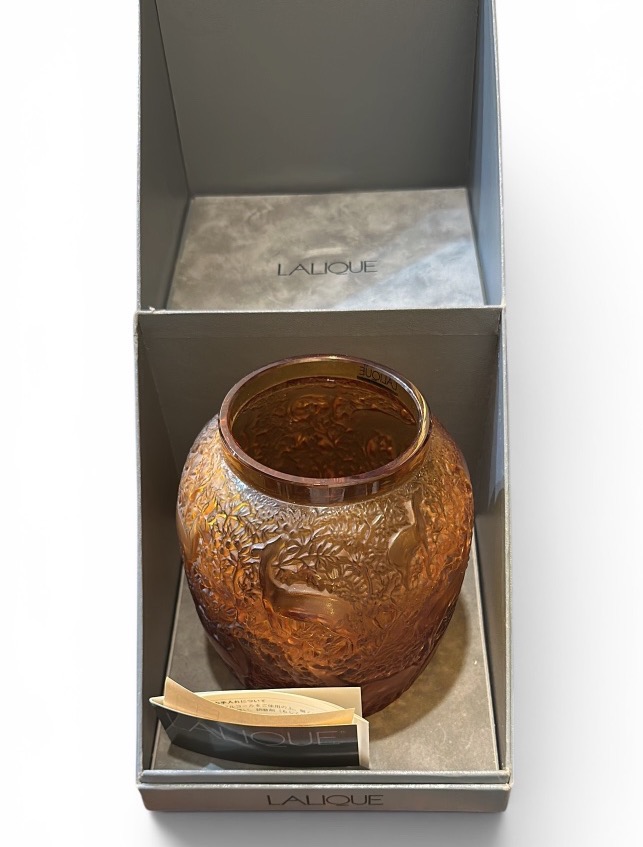 Vase Lalique R France -photo-3