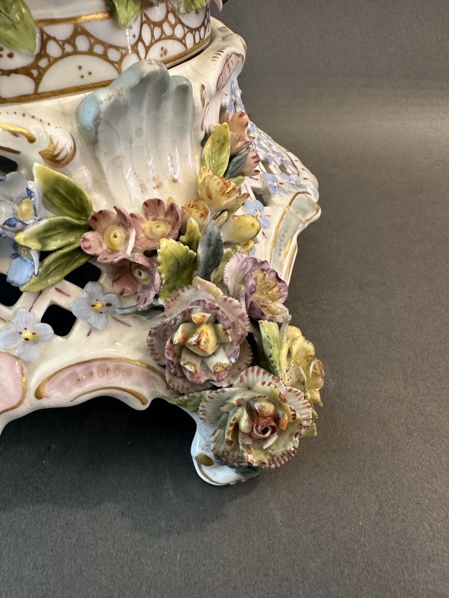 Meissen Porcelain Goblet On A Pedestal – 19th Century-photo-4