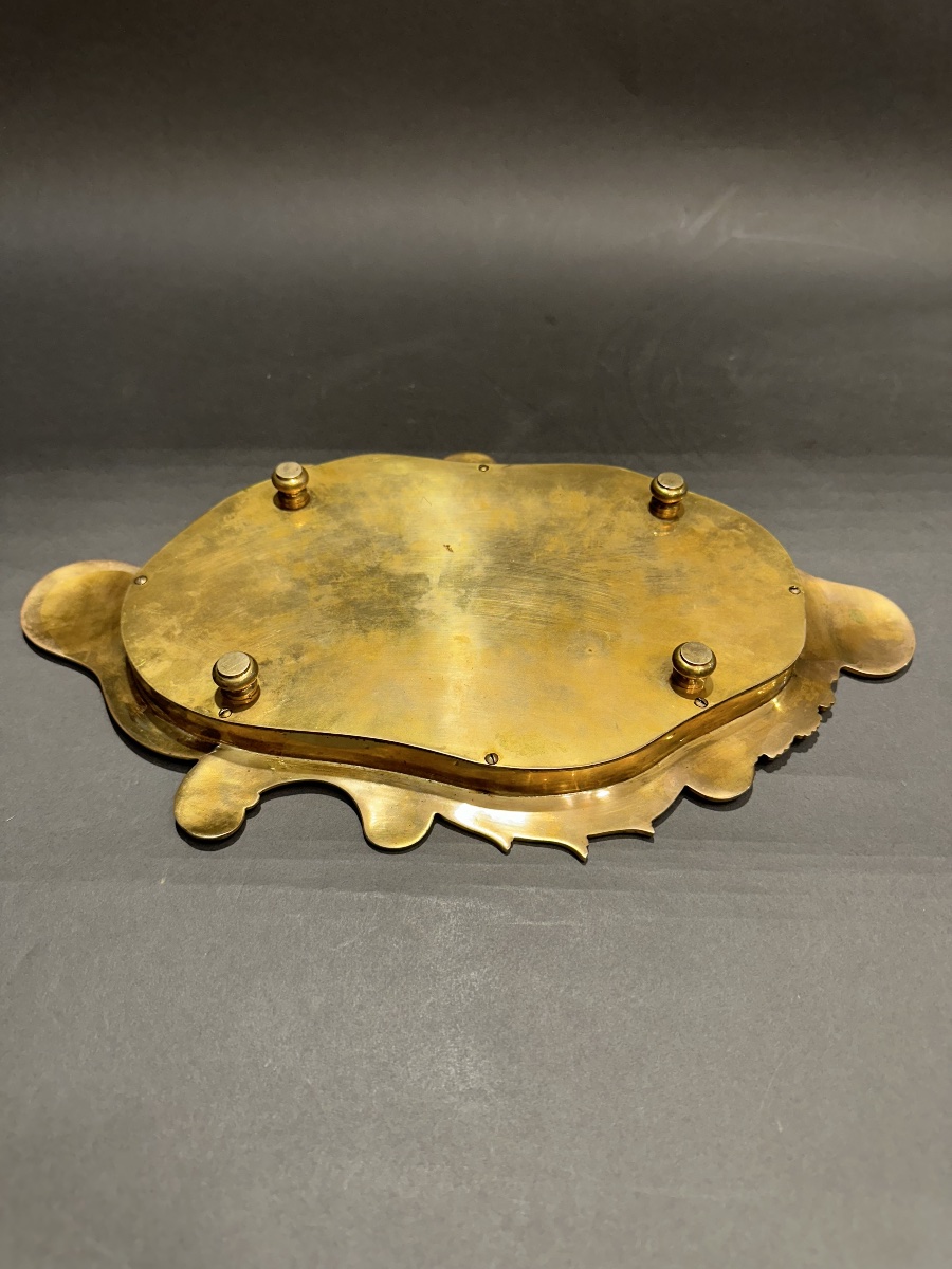 Enameled Cloisonné Trinket Dish – Oriental Design – 37 × 22 -photo-2