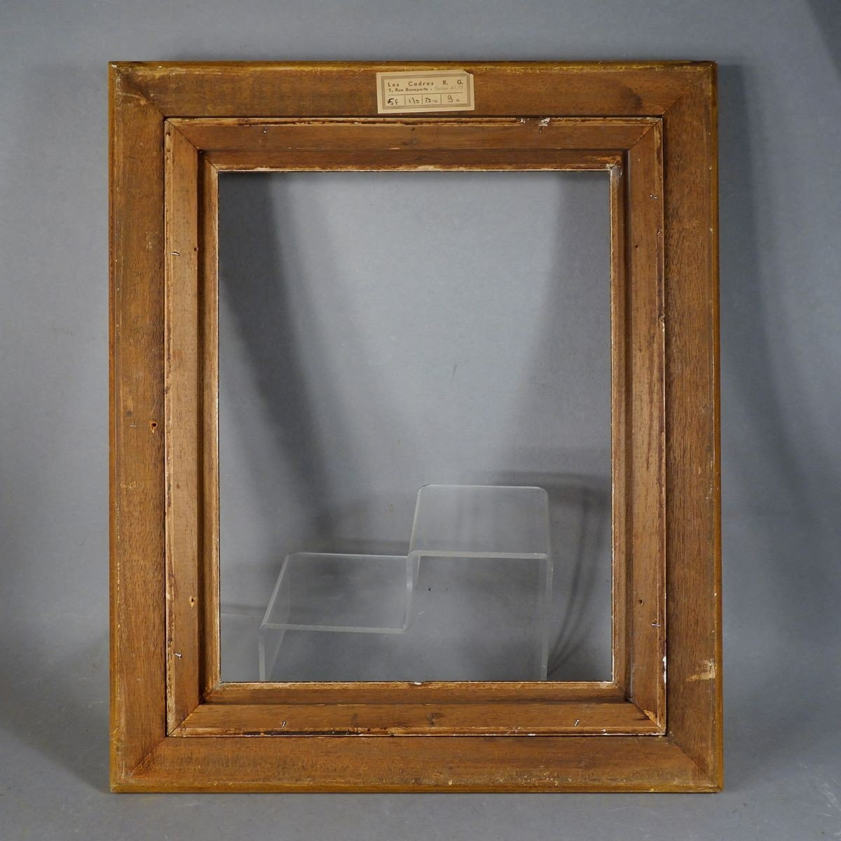 Frame Montparnasse Rg Rue Bonaparte Paris Rabbet: 27 X 35 Cm Standard 5 F-photo-4