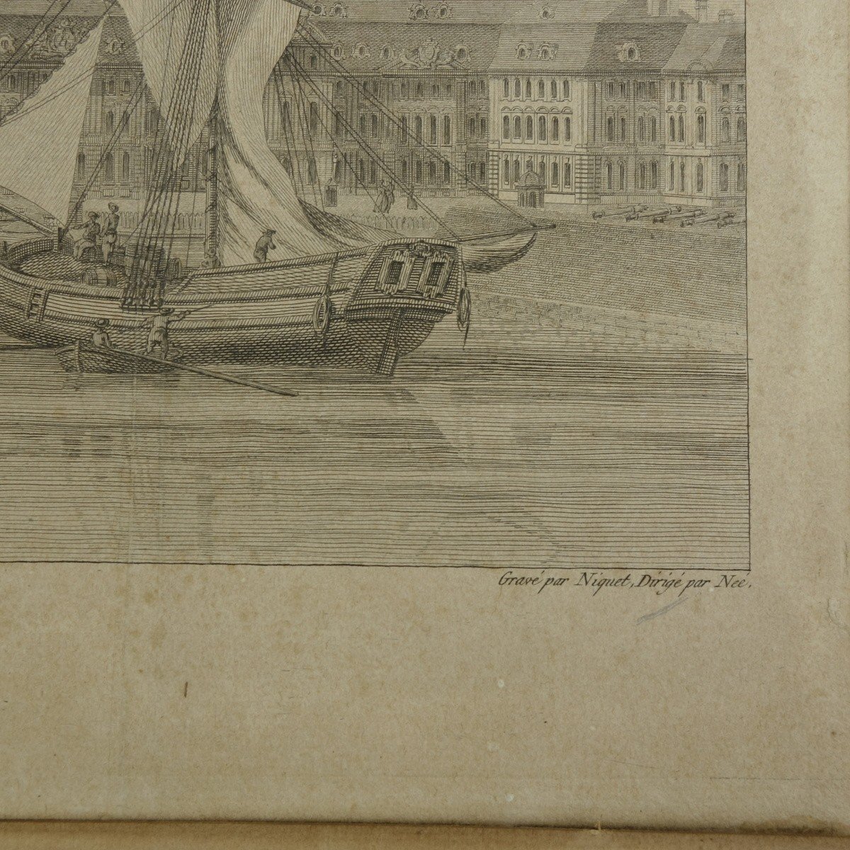 Prints By Niquet And Born "cazan-la Neva-palace De Petterhoff" 3 Prints Eighteenth Russia-photo-8