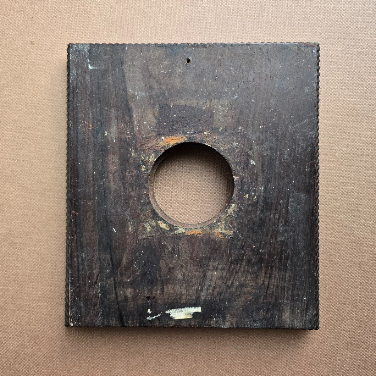 Cadre XIXe Pour Miniature Ronde Diamètre  Vue : 6,1 Cm-photo-3