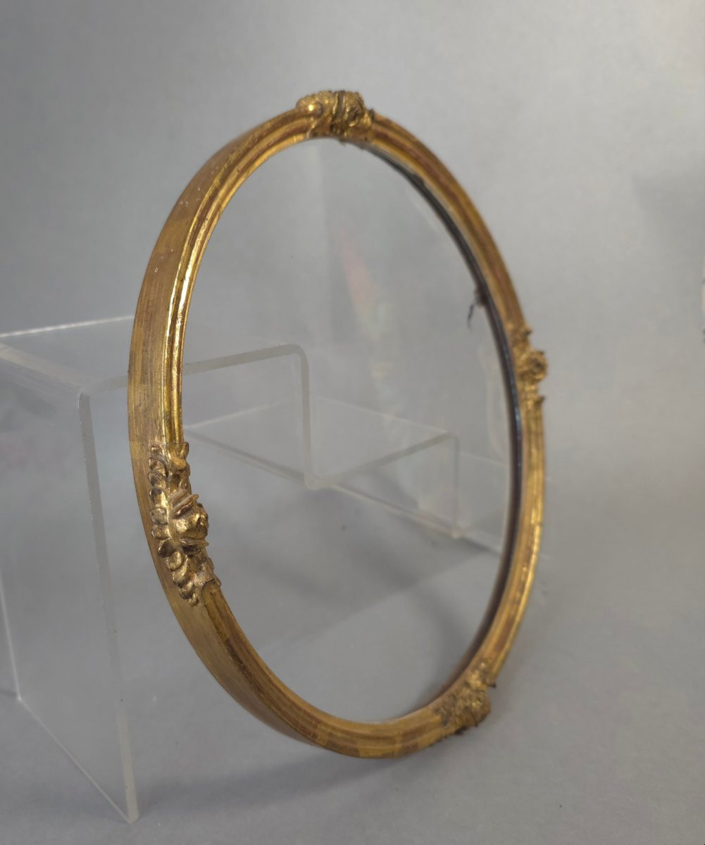 Round Art Deco Frame Rebate: 24.5 Cm-photo-2