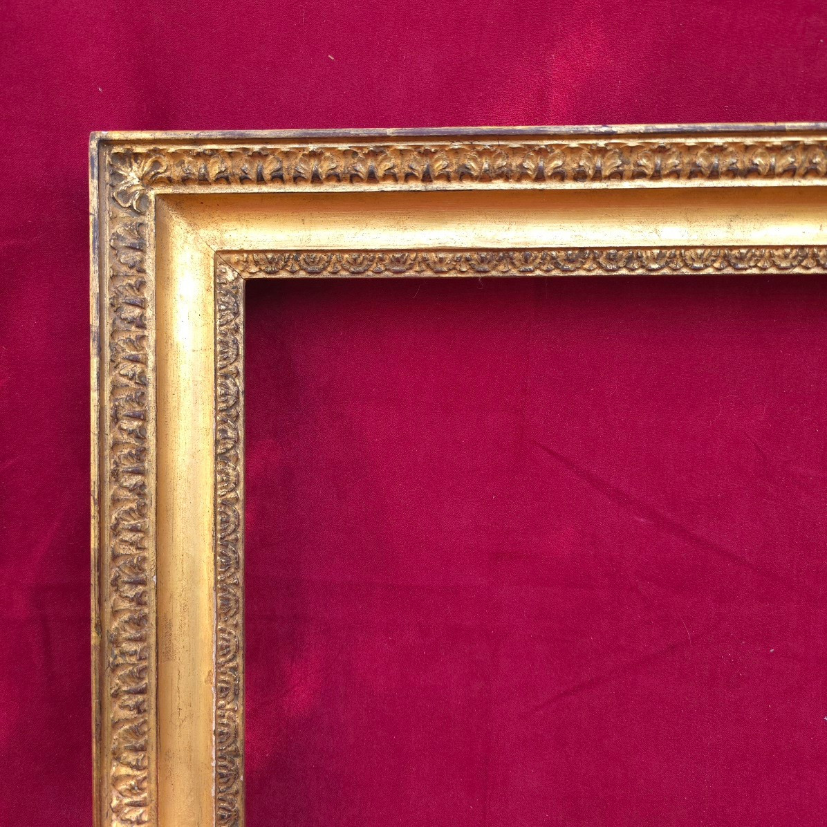 20th Century Directoire Style Palmette Motif Frame Rebate: 27 X 35 Cm Standard  5 F-photo-2