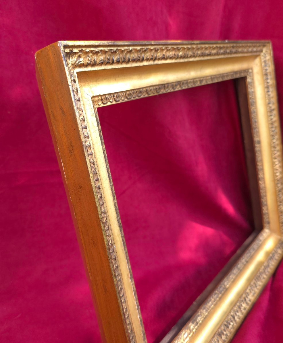 20th Century Directoire Style Palmette Motif Frame Rebate: 27 X 35 Cm Standard  5 F-photo-3