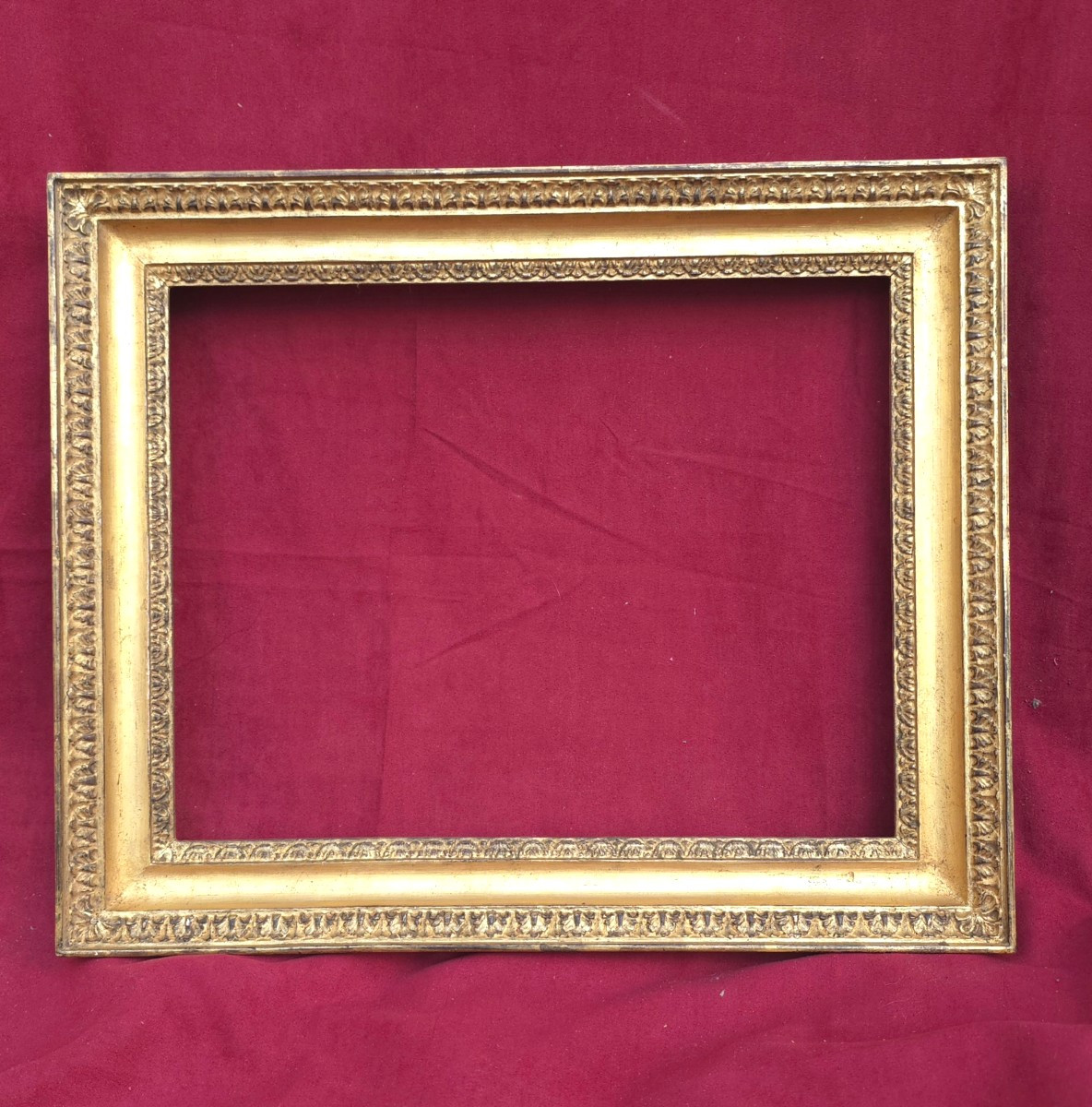 20th Century Directoire Style Palmette Motif Frame Rebate: 27 X 35 Cm Standard  5 F
