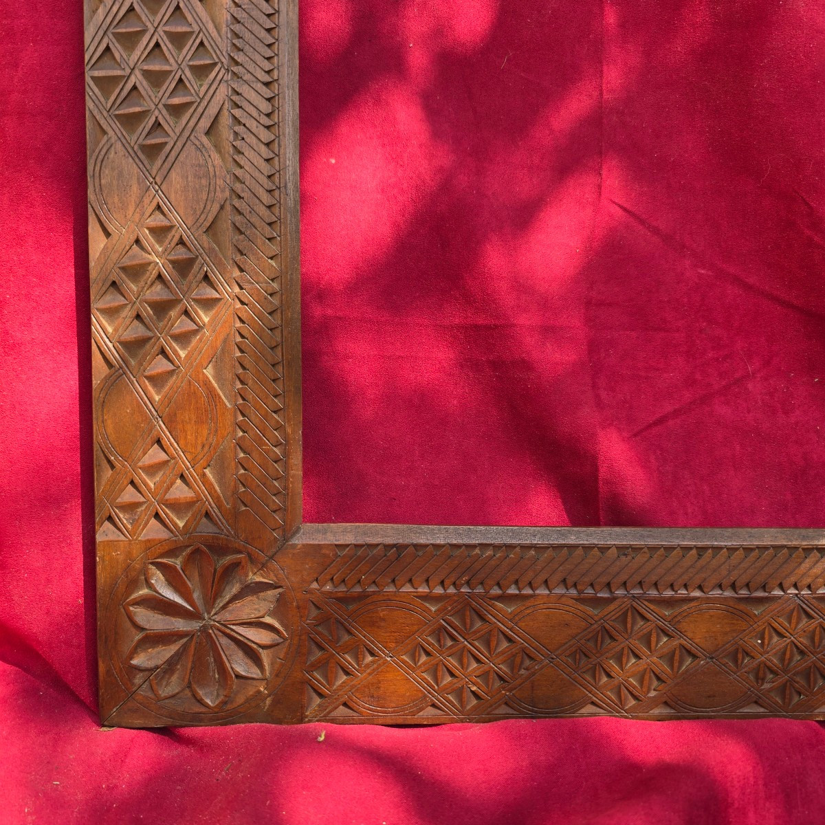 Cadre Orientaliste Feuillure : 36 X 46,5 Cm-photo-4