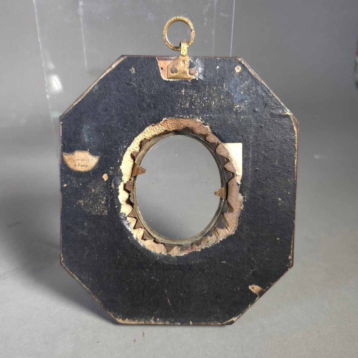 Alphonse Giroux Frame For Miniature 19th Century-photo-1