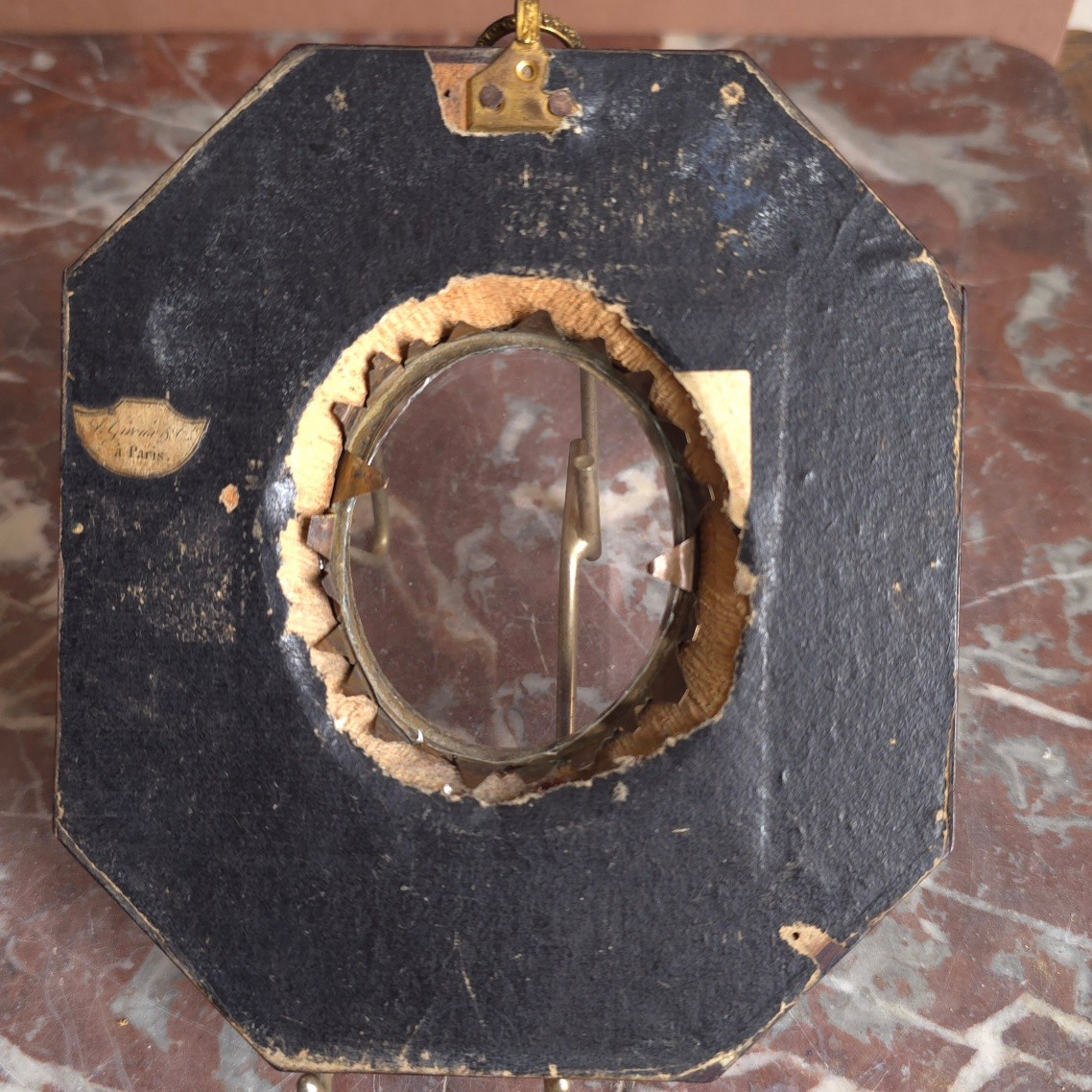 Alphonse Giroux Cadre Pour Miniature XIXe-photo-6