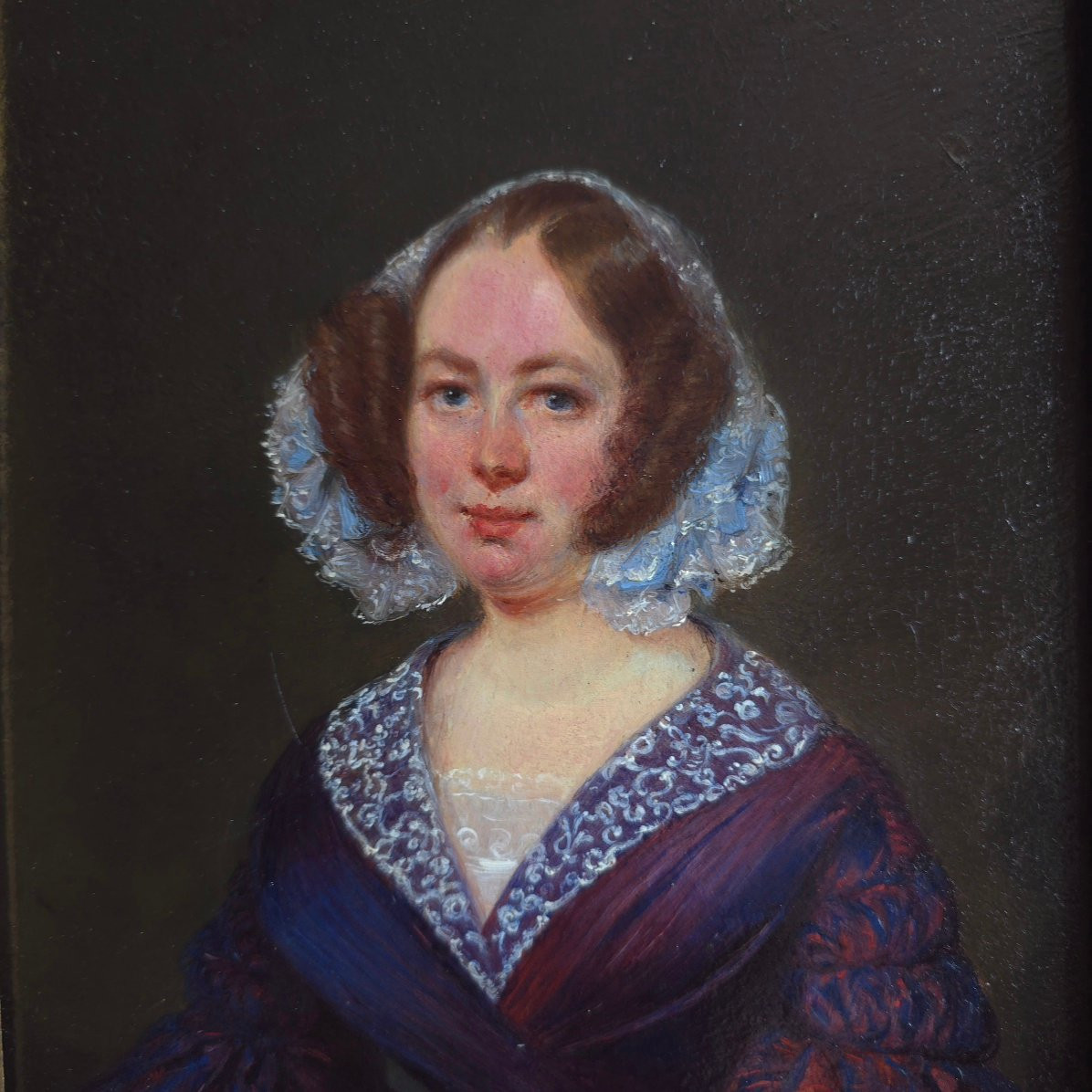 Portrait de femme XIXe -photo-2