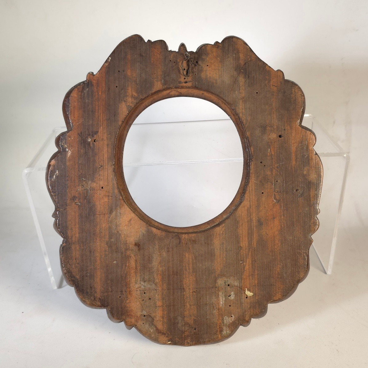 Small Louis Philippe Frame With Saber And Rifle Motifs, Oval View-photo-4