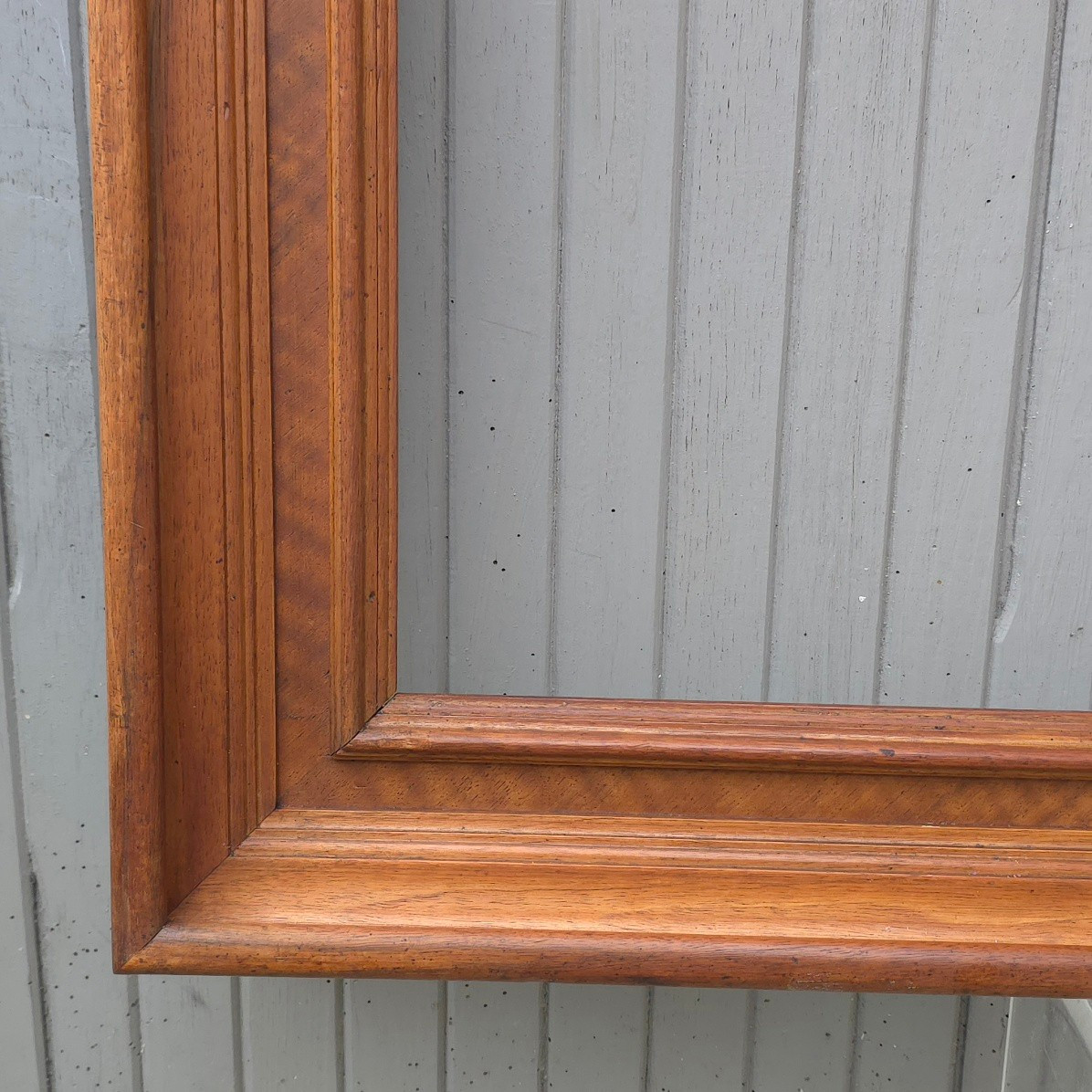 Late 19th Century Wooden Frame, Rebate: 61 X 50 Cm 12f-photo-2