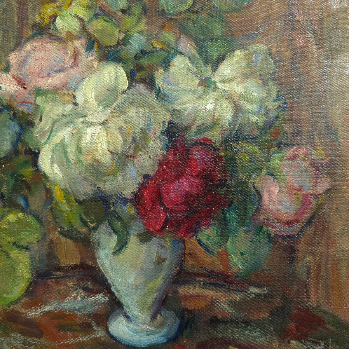 Armand Guillaumin (fils1891-1957) Bouquet de fleurs 1949 Post impressionnisme-photo-4