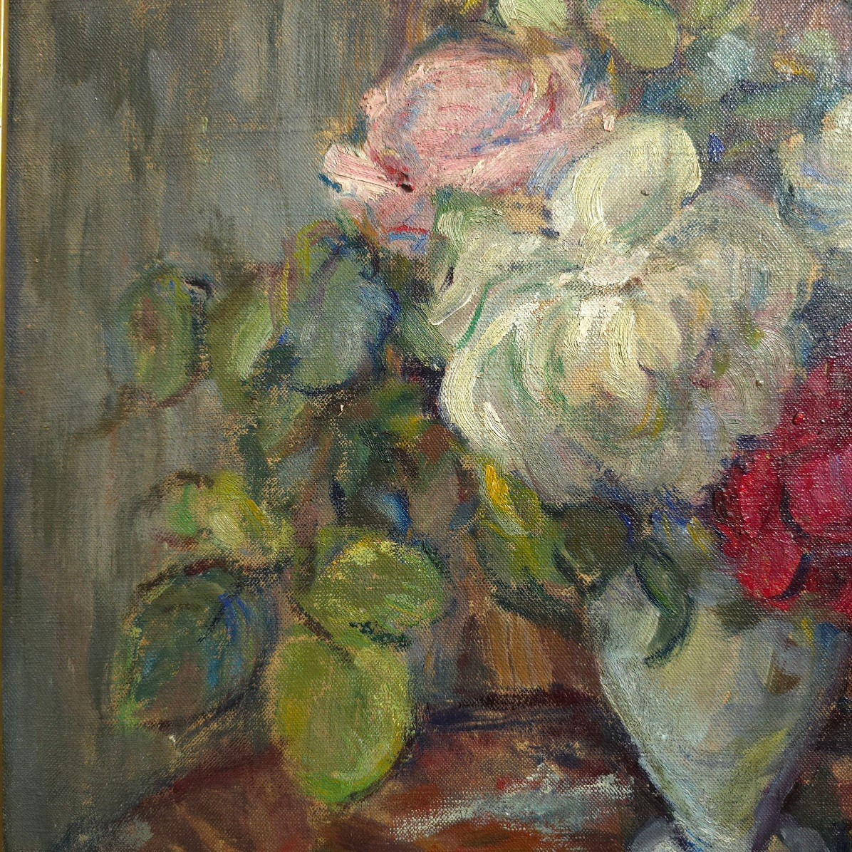 Armand Guillaumin (fils1891-1957) Bouquet de fleurs 1949 Post impressionnisme-photo-5