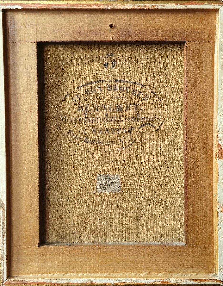 Portrait fillette et son jouet XIXe -photo-4