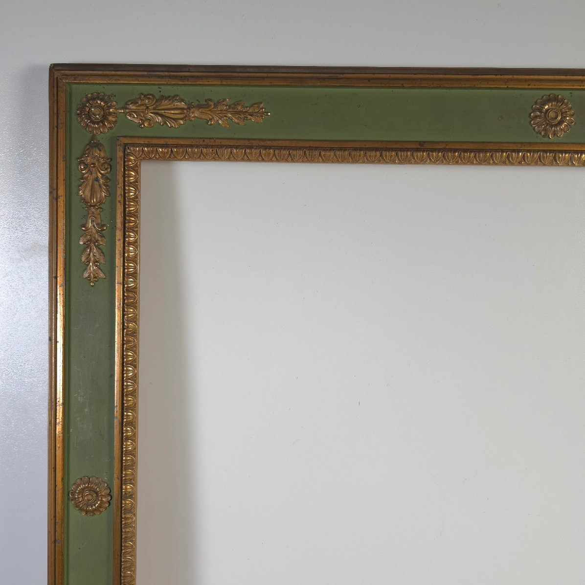 Early 20th Century Empire Style Frame, Rabbet: 44 X 51 Cm-photo-2
