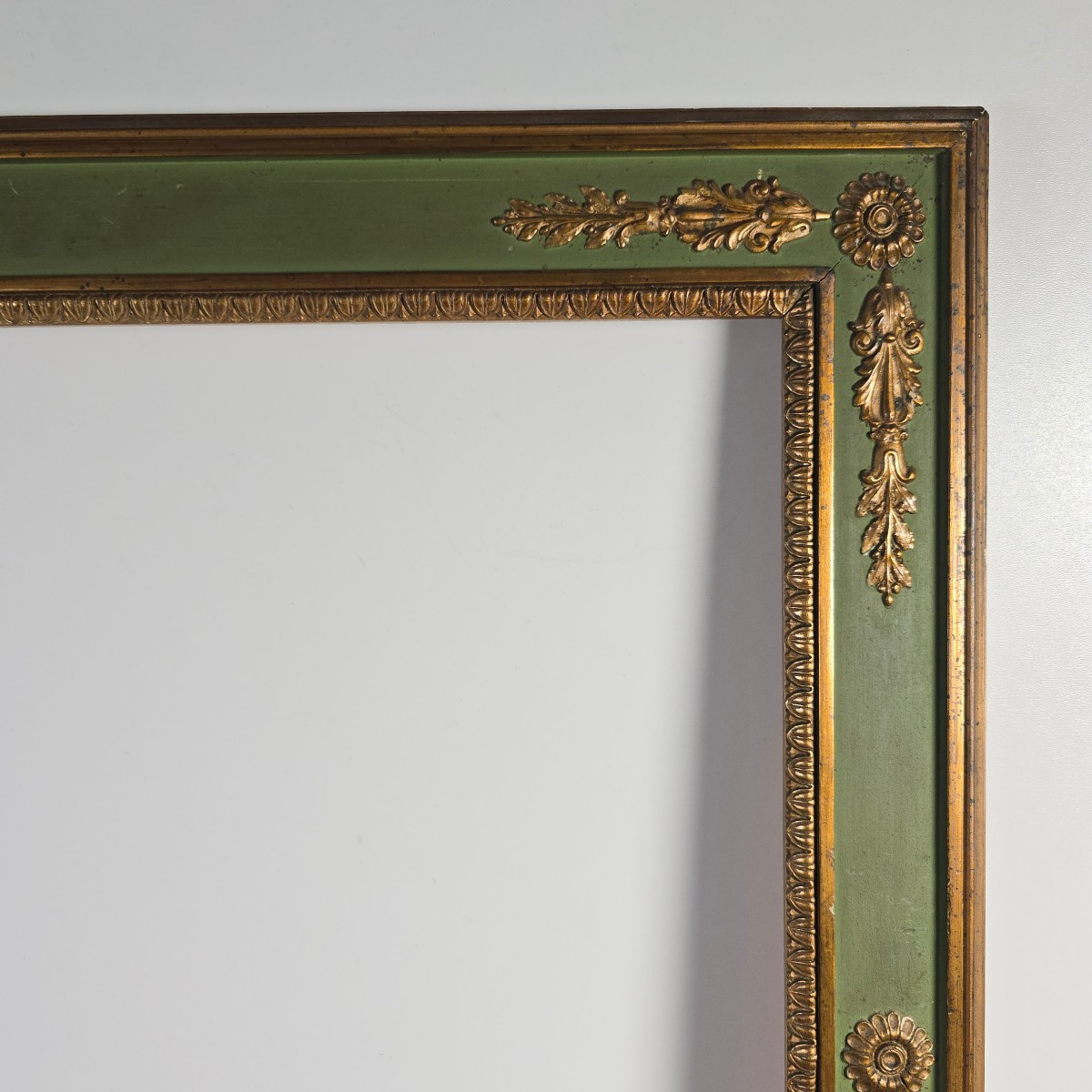 Early 20th Century Empire Style Frame, Rabbet: 44 X 51 Cm-photo-3