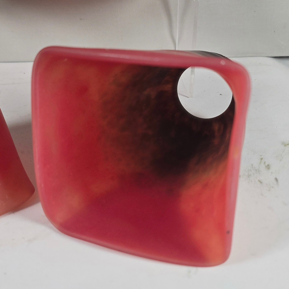 4 Schneider Art Deco Glass Paste Tulips-photo-4