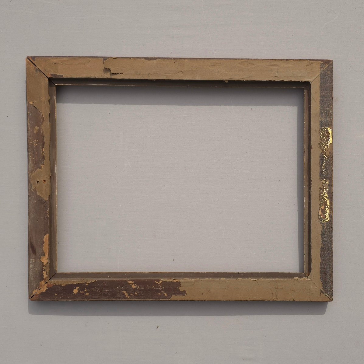 Cadre style Louis XVI époque fin XIXe feuillure : 37,8 x 29 cm-photo-3