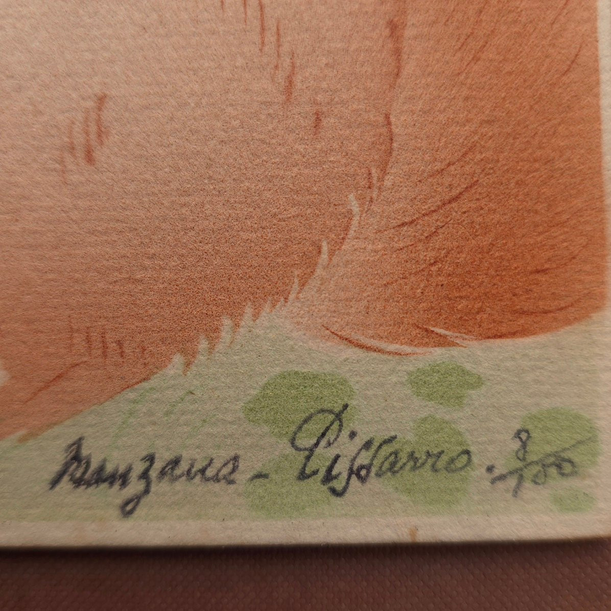 Manzana Pissarro Squirrels Stencil Numbered 8/100-photo-4