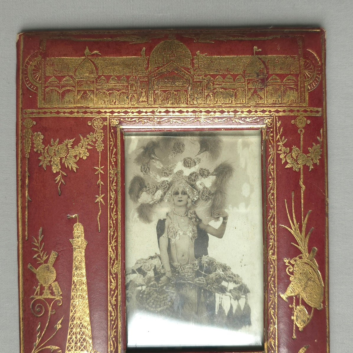 Eiffel Tower Photo Frame Souvenir Exhibition Coloniale Paris-photo-2