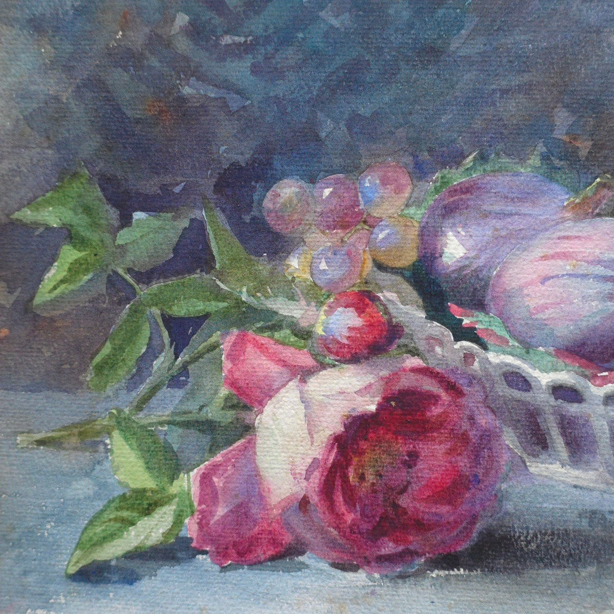 Louise Stella-Samson, (1880  1974) élève de Madeleine Lemaire figues : le printemps-photo-2